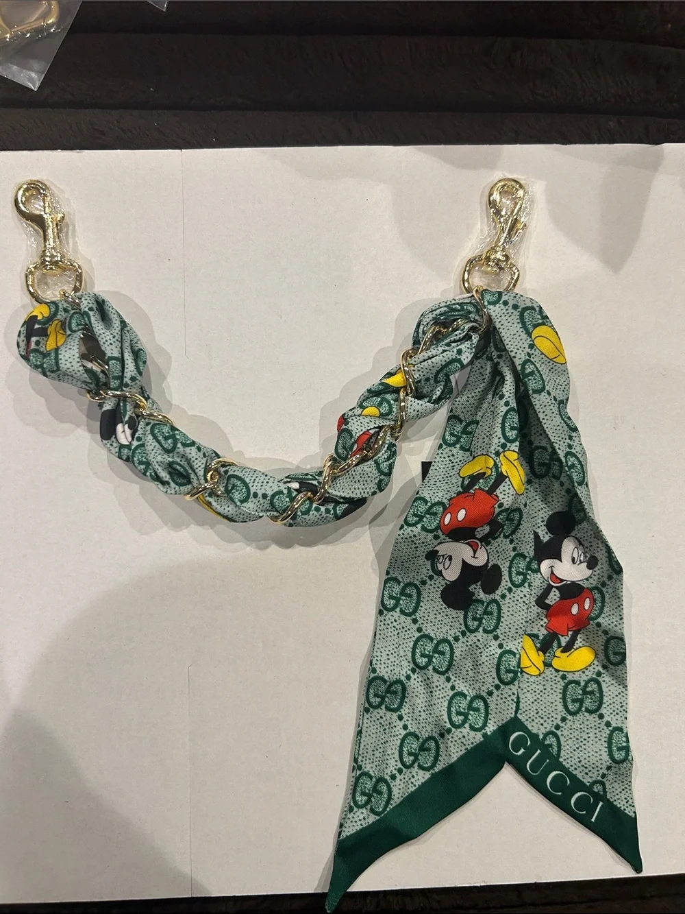 Silk bag Charm